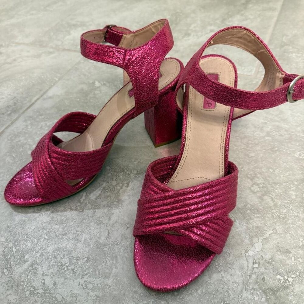 Topshop Women's Pink Courts